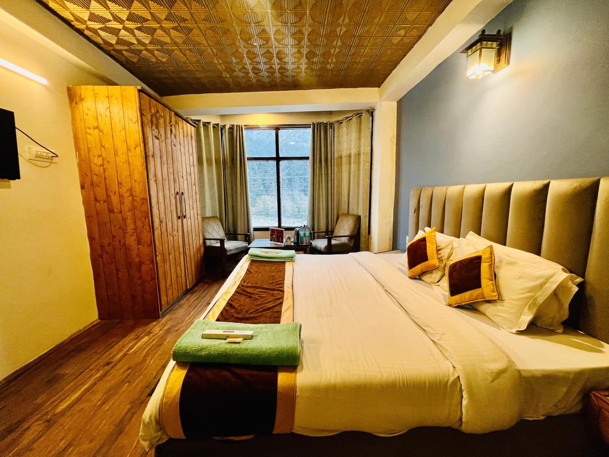 מנאלי Hotel Green Link -#Near Volvo Bus Stand #Mountain View #River View #Open Terrace מראה חיצוני תמונה