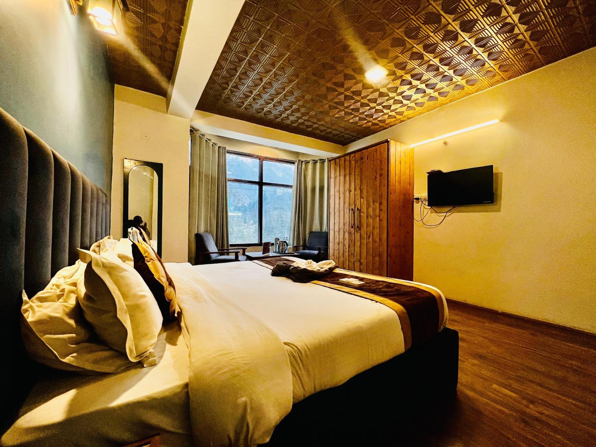 מנאלי Hotel Green Link -#Near Volvo Bus Stand #Mountain View #River View #Open Terrace מראה חיצוני תמונה